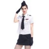 White Navy Sailor Uniform Costume 2 White Navy Sailor Uniform Costume -Procosplayshop Adult Women White Navy Sailor Uniform Costume 2