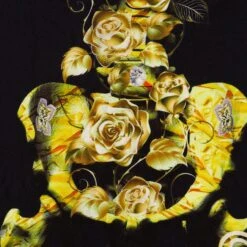 Adults Women Golden Skeleton Bride Halloween Cosplay Costume Jumpsuit -Procosplayshop Adults Women Golden Skeleton Bride Halloween Cosplay Costume Jumpsuit 1