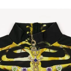 Adults Women Golden Skeleton Bride Halloween Cosplay Costume Jumpsuit -Procosplayshop Adults Women Golden Skeleton Bride Halloween Cosplay Costume Jumpsuit 3