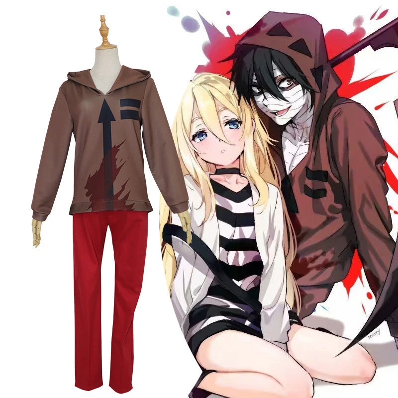 Angels Of Death Isaac "Zack" Foster Cosplay Costume Suit With Bandages Halloween Costume Outfit 4 Angels Of Death Isaac "Zack" Foster Cosplay Costume Suit With Bandages Halloween Costume Outfit - Image 2