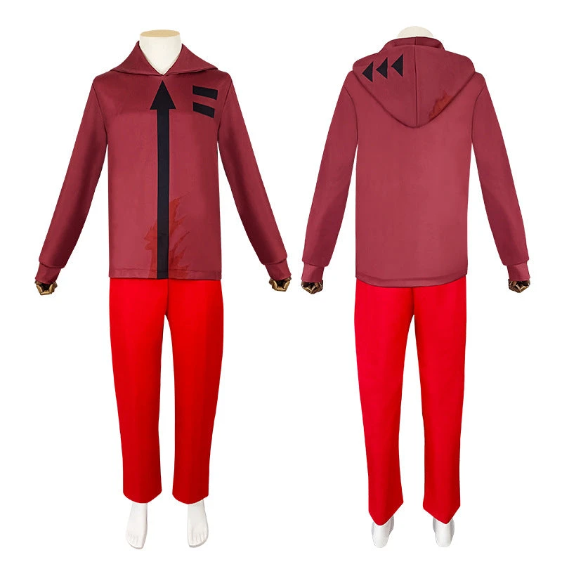 Angels Of Death Isaac "Zack" Foster Cosplay Costume Suit With Bandages Halloween Costume Outfit 6 Angels Of Death Isaac "Zack" Foster Cosplay Costume Suit With Bandages Halloween Costume Outfit - Image 4