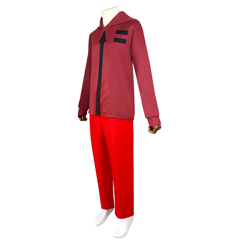 Angels Of Death Isaac "Zack" Foster Cosplay Costume Suit With Bandages Halloween Costume Outfit 7 Angels Of Death Isaac "Zack" Foster Cosplay Costume Suit With Bandages Halloween Costume Outfit - Image 5