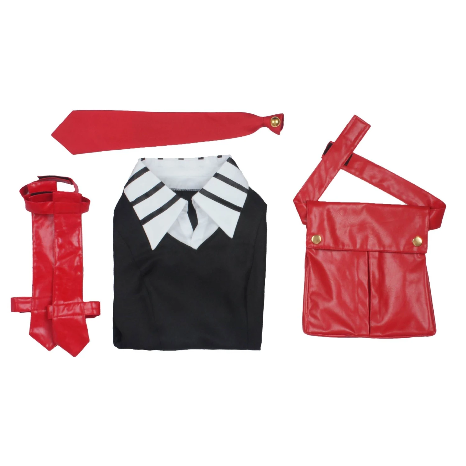 Anime Akame Ga Kill! Akame Cosplay Costume With Wigs Full Set Halloween Costume 7 Anime Akame Ga Kill! Akame Cosplay Costume With Wigs Full Set Halloween Costume - Image 5