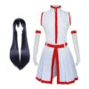 Anime Akame Ga Kill! Akame Cosplay Costume White Dress With Wigs Full Set Halloween Costume 1 Anime Akame Ga Kill! Akame Cosplay Costume White Dress With Wigs Full Set Halloween Costume -Procosplayshop AnimeAkamegaKill AkameCosplayCostumeWhiteDressWithWigsFullSetHalloweenCostume 4