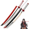 Anime Akame Ga Kill! Akame Cosplay Weapon Wooden Sword One-Cut Killer: Murasame Props Halloween Costume Accessories -Procosplayshop AnimeAkamegaKill AkameCosplayWeaponWoodenSwordPropsHalloweenCostumeAccessories 1
