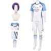 Anime Blue Lock Manshine City Reo Mikage White Jersey Uniform NO.14 Cosplay Outfit -Procosplayshop AnimeBlueLockManshineCityReoMikageWhiteJerseyUniformNO.14CosplayOutfit 3