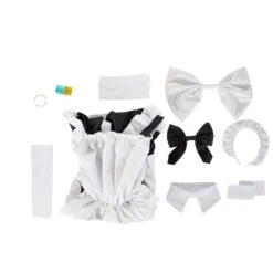 Anime Bocchi The Rock! Hitori Gotoh Nijika Ijichi Ryo Yamada Costume Maid Dress Halloween Costume -Procosplayshop AnimeBocchitheRock HitoriGotohNijikaIjichiRyoYamadaCostumeMaidDressHalloweenCostume 4