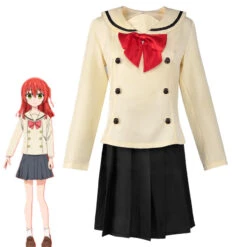 Anime Bocchi The Rock! Ikuyo Kita Costume Dress Uniform Halloween Cosplay Outfit