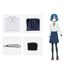 Anime Bocchi The Rock! Ryo Yamada Cosplay Costume Halloween Cosplay Uniform 9 Anime Bocchi The Rock! Ryo Yamada Cosplay Costume Halloween Cosplay Uniform -Procosplayshop AnimeBocchitheRock RyoYamadaCosplayCostumeHalloweenCosplayUniform 2