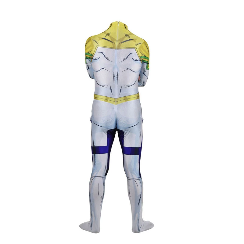 Anime Boku No Hero / My Hero Academia Lemillion Mirio Togata Zentai Costume With Wigs Set Halloween Jumpsuit Costume Set 5 Anime Boku No Hero / My Hero Academia Lemillion Mirio Togata Zentai Costume With Wigs Set Halloween Jumpsuit Costume Set - Image 3