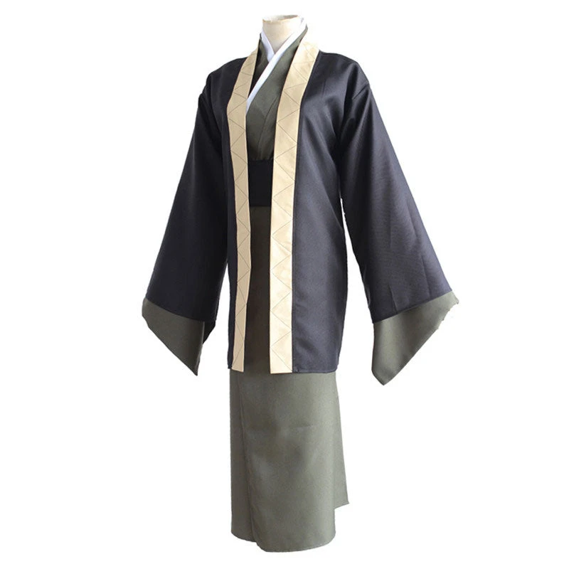 Anime Bungou Stray Dogs Yukichi Fukuzawa Kimono Costume Kimono Suit Halloween Cosplay Outfit 5 Anime Bungou Stray Dogs Yukichi Fukuzawa Kimono Costume Kimono Suit Halloween Cosplay Outfit - Image 3