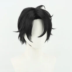 Anime Call Of The Night Kou Yamori Cosplay Wigs Black Short Wigs -Procosplayshop AnimeCalloftheNightKouYamoriCosplayWigsBlackShortWigs 1