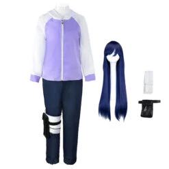 Anime Cosplay Hinata Hyuga Part II Cosplay Costume Sports Set Halloween Carnival Costume Outfit
