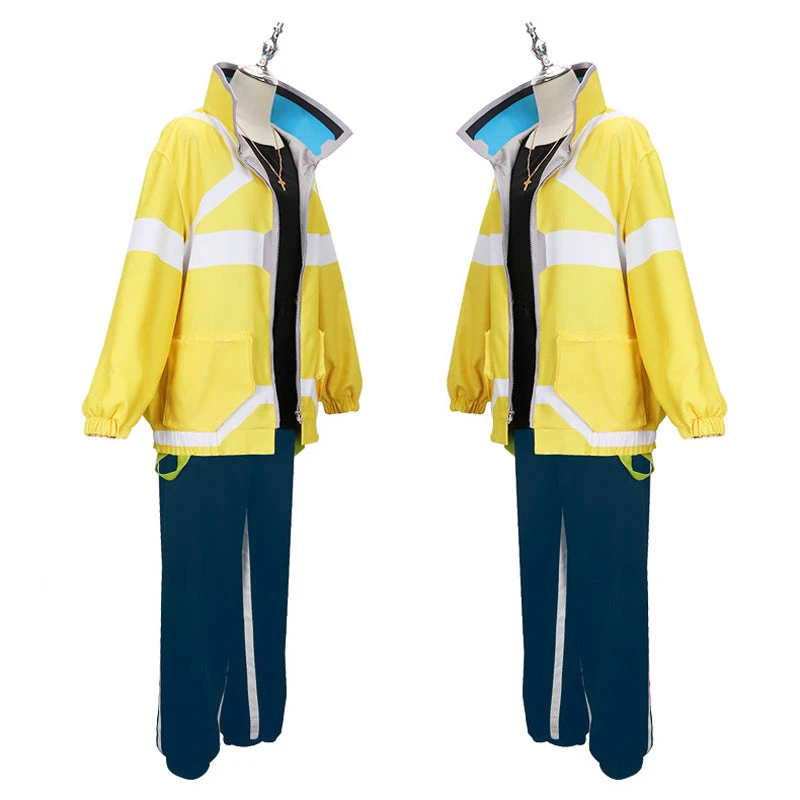 Anime Cyberpunk: Edgerunners David Martinez Costume And Wigs Set Halloween Costume 5 Anime Cyberpunk: Edgerunners David Martinez Costume And Wigs Set Halloween Costume - Image 3