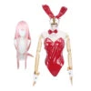 Anime Darling In The Franxx Zero Two 002 Cosplay Bunny Girl Outfit Halloween Sexy Costume
