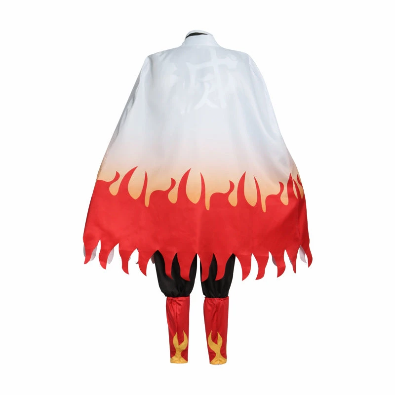 Anime Kyojuro Rengoku Costume With Wigs Full Set Halloween Costume Outfit Set 5 Anime Kyojuro Rengoku Costume With Wigs Full Set Halloween Costume Outfit Set - Image 3