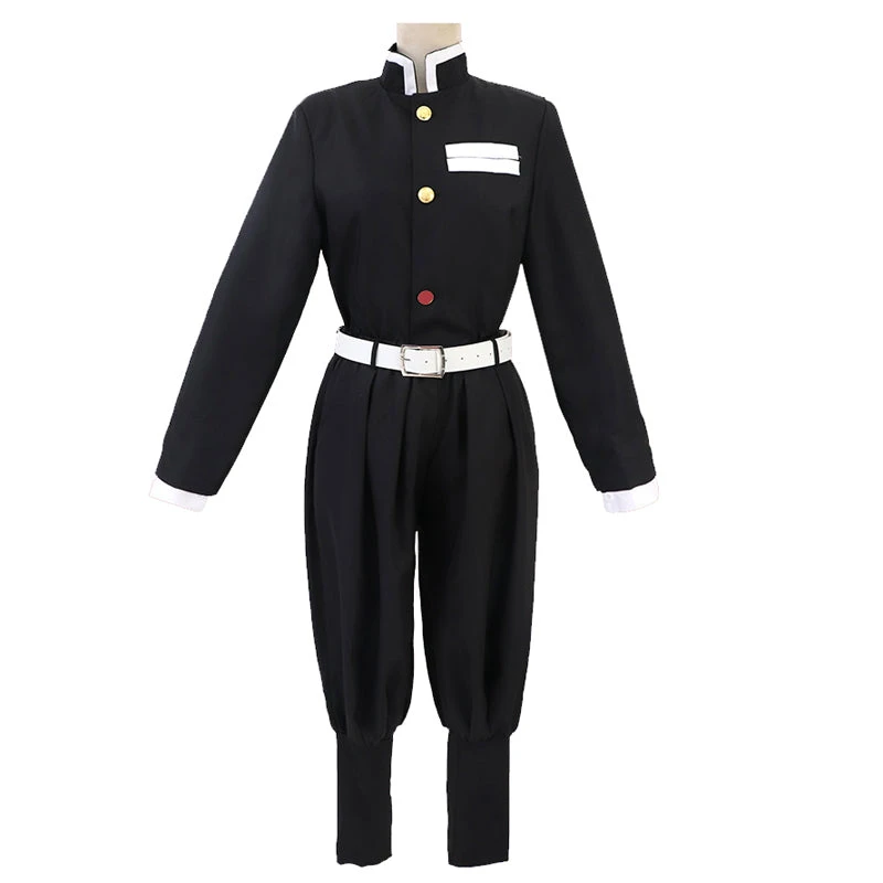 Anime Kyojuro Rengoku Costume With Wigs Full Set Halloween Costume Outfit Set 6 Anime Kyojuro Rengoku Costume With Wigs Full Set Halloween Costume Outfit Set - Image 4