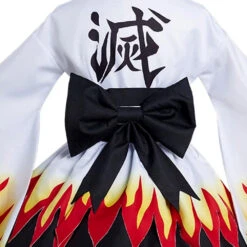 Anime Kyojuro Rengoku Female Costume Dress Halloween Carnival Cosplay Dress 7 Anime Kyojuro Rengoku Female Costume Dress Halloween Carnival Cosplay Dress -Procosplayshop AnimeDemonSlayerKimetsunoYaibaKyojuroRengokuLolitaDressCostumeHalloweenWomenGirlsCosplayDress 2