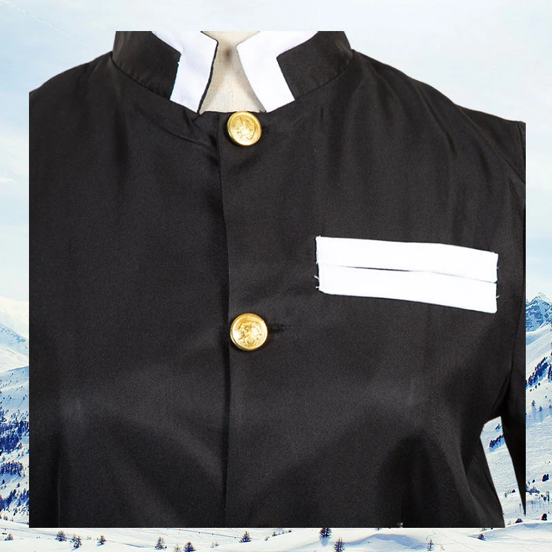 Anime Muichiro Tokito Whole Set Costume+Wigs+Wood Clogs Shoes Halloween Cosplay Outfit 7 Anime Muichiro Tokito Whole Set Costume+Wigs+Wood Clogs Shoes Halloween Cosplay Outfit - Image 5