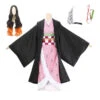 Anime Nezuko Kamado Cosplay Costume With Wigs And Horns Props Full Set Halloween Costume -Procosplayshop AnimeDemonSlayerKimetsunoYaibaNezukoKamadoCosplayCostumeWithWigsHornsPropsFullSetHalloweenCostume 1 ee8616da fcc4 4821 9870 6148cbe22df8