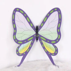 Anime Shinobu Kocho Cosplay Costume+Wigs+Shoes+Butterfly Hairdecor Full Set Halloween Carnival Costume -Procosplayshop AnimeDemonSlayerKimetsunoYaibaShinobuKochoCosplayCostumeDeluxeVersionHalloweenCostume 4