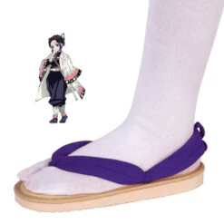 Anime Shinobu Kocho Cosplay Costume+Wigs+Shoes+Butterfly Hairdecor Full Set Halloween Carnival Costume -Procosplayshop AnimeDemonSlayerKimetsunoYaibaShinobuKochoCosplayCostumeDeluxeVersionHalloweenCostume 5