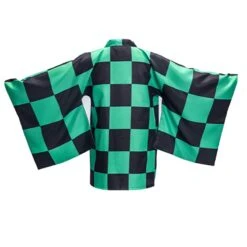 Anime Tanjiro Kamado Costume Cloak Cosplay Kimono Coat