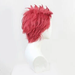 Anime Upper Rank Three Akaza Cosplay Pink Short Wigs -Procosplayshop AnimeDemonSlayerKimetsunoYaibaUpperRank3AkazaCosplayWigsPinkShortWigs 1