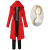 Anime Fullmetal Alchemist Edward Elric Cosplay Costume With Wigs ED Halloween Cosplay Outfit -Procosplayshop AnimeFullmetalAlchemistEdwardElricCosplayCostumeWithWigsEDHalloweenCosplayOutfit 1