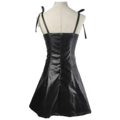 Anime Future Diary Cosplay Yuno Gasai Black PU Dress Costume -Procosplayshop AnimeFutureDiaryCosplayYunoGasaiBlackPUDressCostume 4