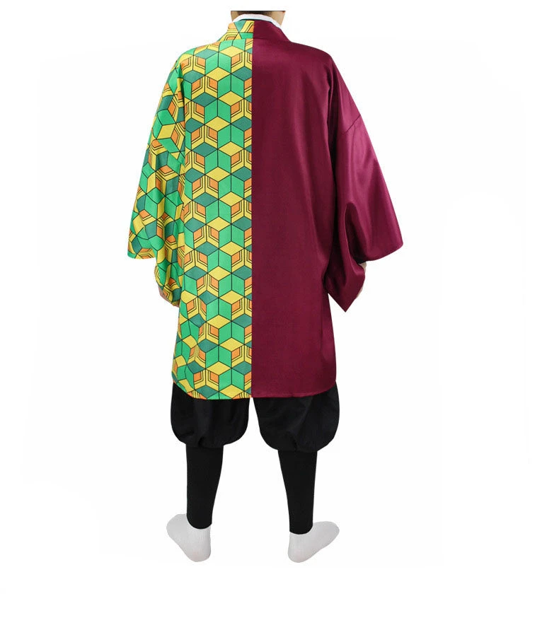 Anime Giyu Costume Giyuu Cosplay Outfit Halloween Carnival Cosplay Costume Kimono Suit 7 Anime Giyu Costume Giyuu Cosplay Outfit Halloween Carnival Cosplay Costume Kimono Suit - Image 5
