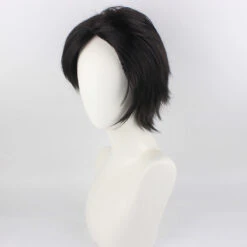 Anime Haikyu!! Nekoma High Tetsuro Kuroo Cosplay Wigs Black Short Wigs Accessories 11 Anime Haikyu!! Nekoma High Tetsuro Kuroo Cosplay Wigs Black Short Wigs Accessories -Procosplayshop AnimeHaikyu NekomaHighTetsuroKurooCosplayWigsBlackShortWigsAccessories 1