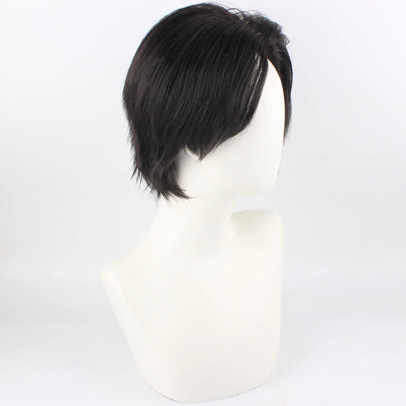 Anime Haikyu!! Nekoma High Tetsuro Kuroo Cosplay Wigs Black Short Wigs Accessories 4 Anime Haikyu!! Nekoma High Tetsuro Kuroo Cosplay Wigs Black Short Wigs Accessories - Image 2