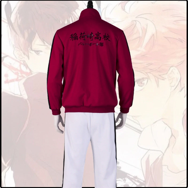 Anime Haikyu!! Inarizaki High Cosplay Costume Sportswear Halloween Cosplay Outfit Jacket And Pants 5 Anime Haikyu!! Inarizaki High Cosplay Costume Sportswear Halloween Cosplay Outfit Jacket And Pants - Image 3