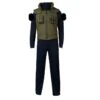 Anime Hatake Kakashi Costume 3 Pieces Set Halloween Costume Outfit For Kids And Adults