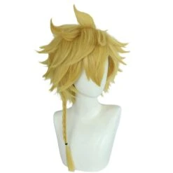 Anime Hell's Paradise: Jigokuraku Aza Chobei Costume Wigs Yellow Wigs -Procosplayshop AnimeHell sParadiseJigokurakuAzaChobeiCostumeWigsYellowWigs 3