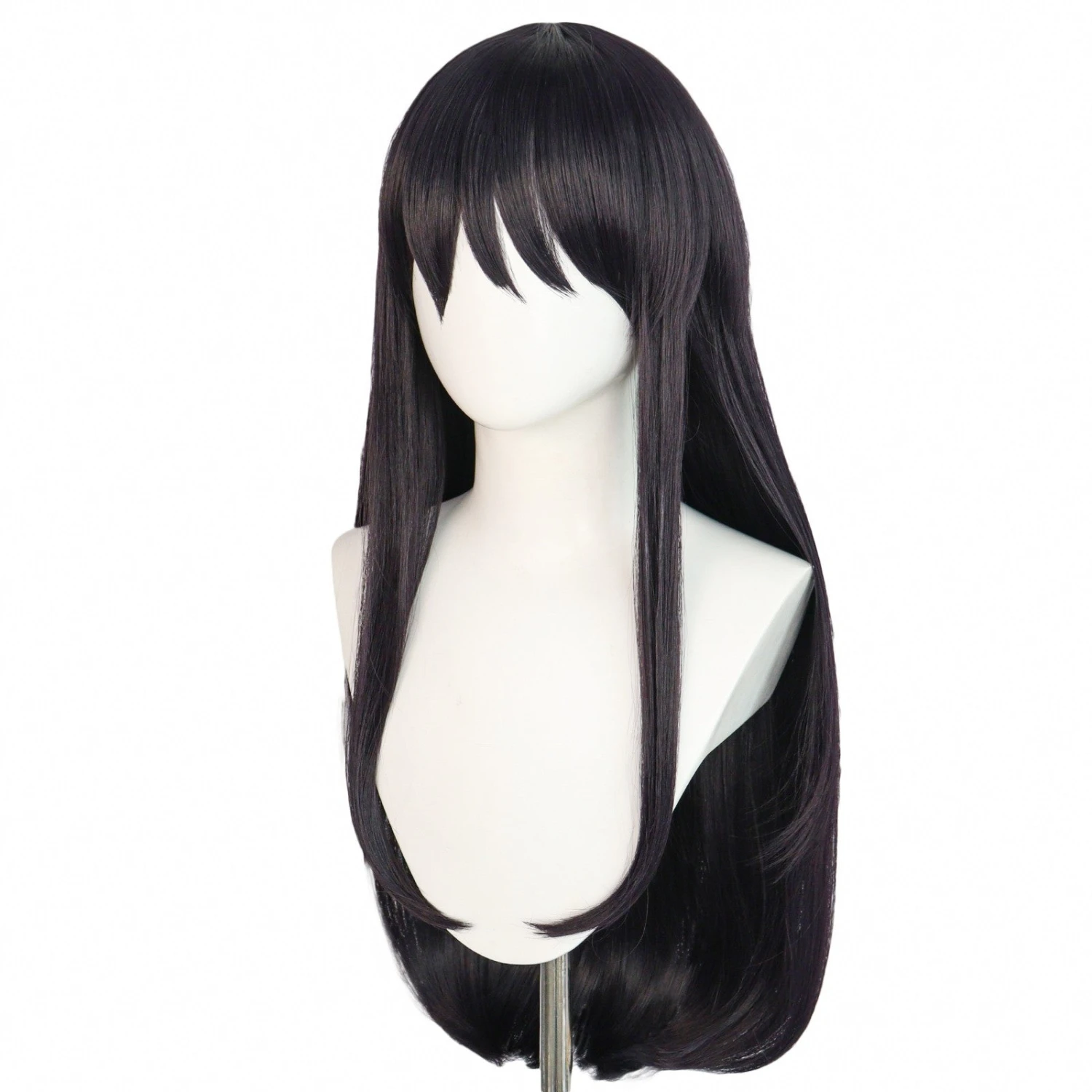Anime Hell's Paradise: Jigokuraku Aza Toma Costume Wigs Black Long Wigs 4 Anime Hell's Paradise: Jigokuraku Aza Toma Costume Wigs Black Long Wigs - Image 2