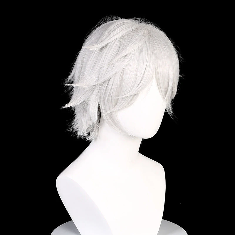 Anime Hell's Paradise: Jigokuraku Gabimaru Costume Wigs Silver Short Wigs 4 Anime Hell's Paradise: Jigokuraku Gabimaru Costume Wigs Silver Short Wigs - Image 2