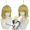 Anime Hell's Paradise: Jigokuraku Yamada Asaemon Fuchi Costume Wigs Yellow Short Wigs