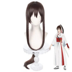Anime Hell's Paradise: Jigokuraku Yamada Asaemon Sagiri Costume Wigs Long Ponytail Wigs