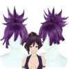 Anime Hell's Paradise: Jigokuraku Yuzuriha Costume Wigs Purple Wigs Accessories -Procosplayshop AnimeHell sParadiseJigokurakuYuzurihaCostumeWigsPurpleWigsAccessories 2