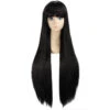 Anime Inuyasha Kikyo Kagome Higurashi Cosplay Wigs Black Long Costume Wigs -Procosplayshop AnimeInuyashaKagomeHigurashiSchoolUniformCosplayCostumeHalloweenCosplayOutfit 8 5601cebf 9475 43d2 acaf 0f83e5405d5e