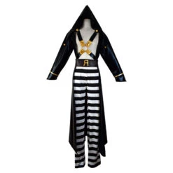 Anime JoJo's Bizarre Adventure Cospaly Golden Wind Risotto Nero Cosplay Costume With Cloak Halloween Costume