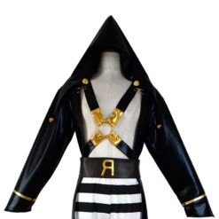 Anime JoJo's Bizarre Adventure Cospaly Golden Wind Risotto Nero Cosplay Costume With Cloak Halloween Costume -Procosplayshop AnimeJoJo sBizarreAdventureCospalyGoldenWindRisottoNeroCosplayCostumeWithCloakHalloweenCostume 3