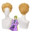 Anime JoJo's Bizarre Adventure Diamond Is Unbreakable Yoshikage Kira Cosplay Wigs Halloween Costume Accessories -Procosplayshop AnimeJoJo sBizarreAdventureDiamondisUnbreakableYoshikageKiraCosplayWigsHalloweenCostumeAccessories 3