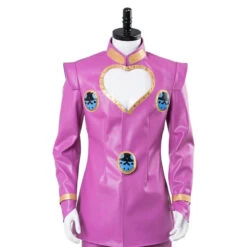 Anime JoJo's Bizarre Adventure Golden Wind Giorno Giovanna Whole Set Cosplay Costume With Wigs Halloween Costume Set -Procosplayshop AnimeJoJo sBizarreAdventureGiornoGiovannaCosplayCostumeGoldenWindGiornoGiovannaPinkPUCostumes 4 89ebf43f a216 47a2 92a1 bd9ac74cc5d9