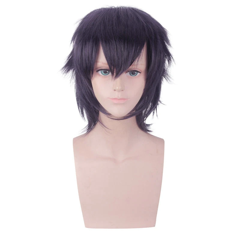 Anime JoJo's Bizarre Adventure Golden Wind Narancia Ghirga Cosplay Wigs Black Short Wigs 6 Anime JoJo's Bizarre Adventure Golden Wind Narancia Ghirga Cosplay Wigs Black Short Wigs - Image 4