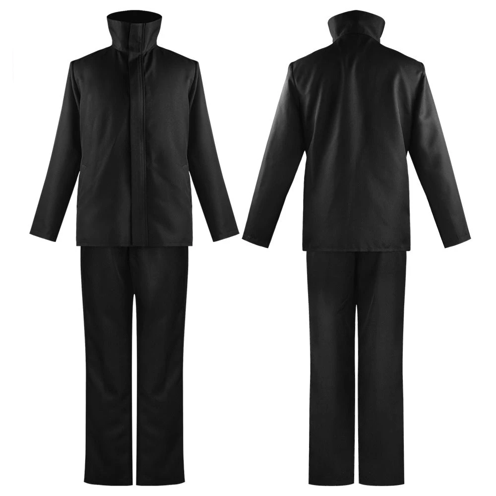 Anime Jujutsu Kaisen Satoru Gojo Cosplay Costume Uniform With Eye Mask 7 Anime Jujutsu Kaisen Satoru Gojo Cosplay Costume Uniform With Eye Mask - Image 5