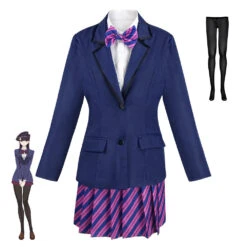 Anime Komi Can't Communicate Shouko Komi Cosplay Costume Uniform Full Set With Socks Cosplay Outfit -Procosplayshop AnimeKomiCan tCommunicateShoukoKomiCosplayCostumeUniformFullSetWithSocksCosplayOutfit 2