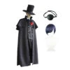 Anime Kuroshitsuji Black Butler Earl Ciel Phantomhive Funeral Suit Costume With Cloak And Hat 2 Anime Kuroshitsuji Black Butler Earl Ciel Phantomhive Funeral Suit Costume With Cloak And Hat -Procosplayshop AnimeKuroshitsujiBlackButlerEarlCielPhantomhiveFuneralSuitCostumeWithCloakandHat 2